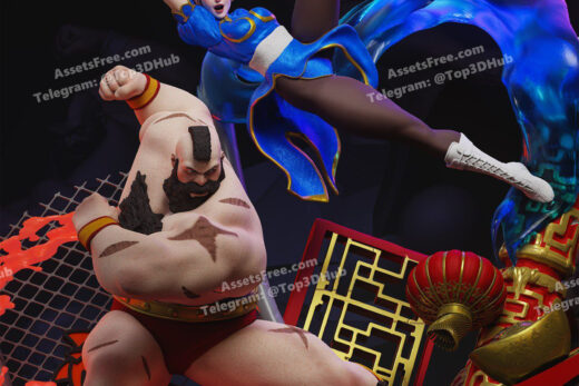 Chun li vs zangief street fighter