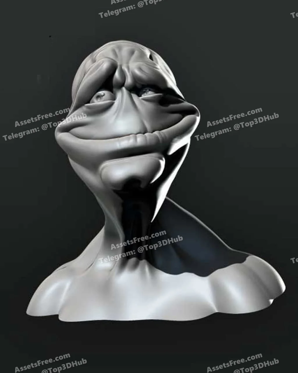 Clyde the Alien Bust