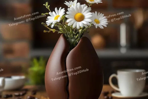 Coffee Bean Vase