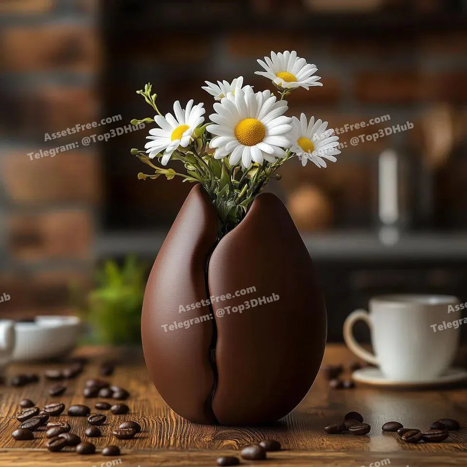 Coffee Bean Vase