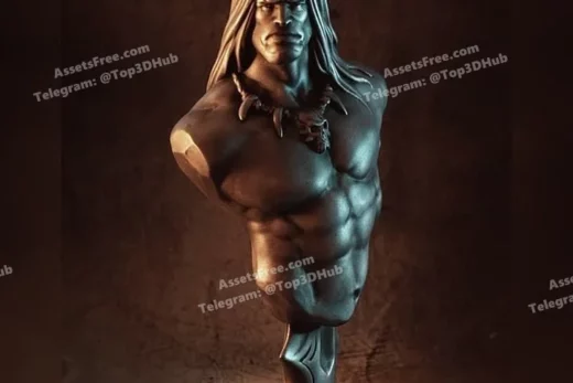 Conan the Barbarian bust