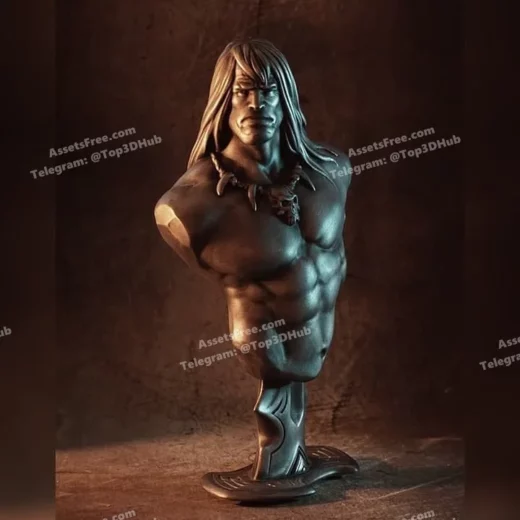 Conan the Barbarian bust