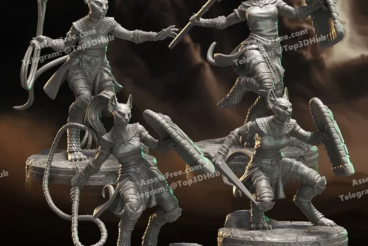 Crippled God Foundry 25 04 4. Sabre Cats