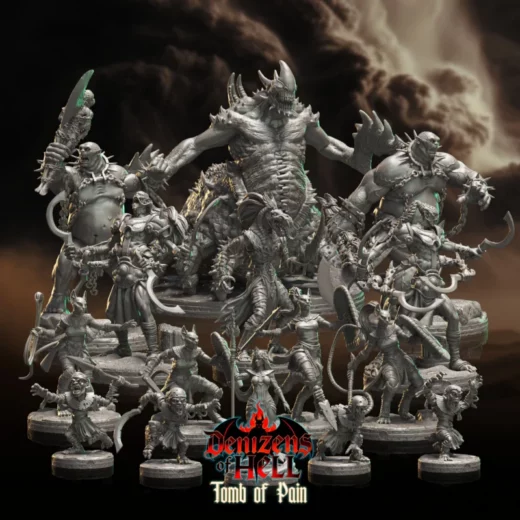 Crippled God Foundry 25 04 Tomb of Pain COMPLETE