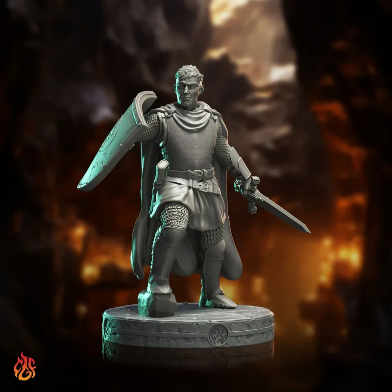 Crippled God Foundry – 6 month loyalty – Eric, the Cavalier – STL 3D Print Model | AssetsFree.com Crippled God Foundry 6 month loyalty Eric, the Cavalier