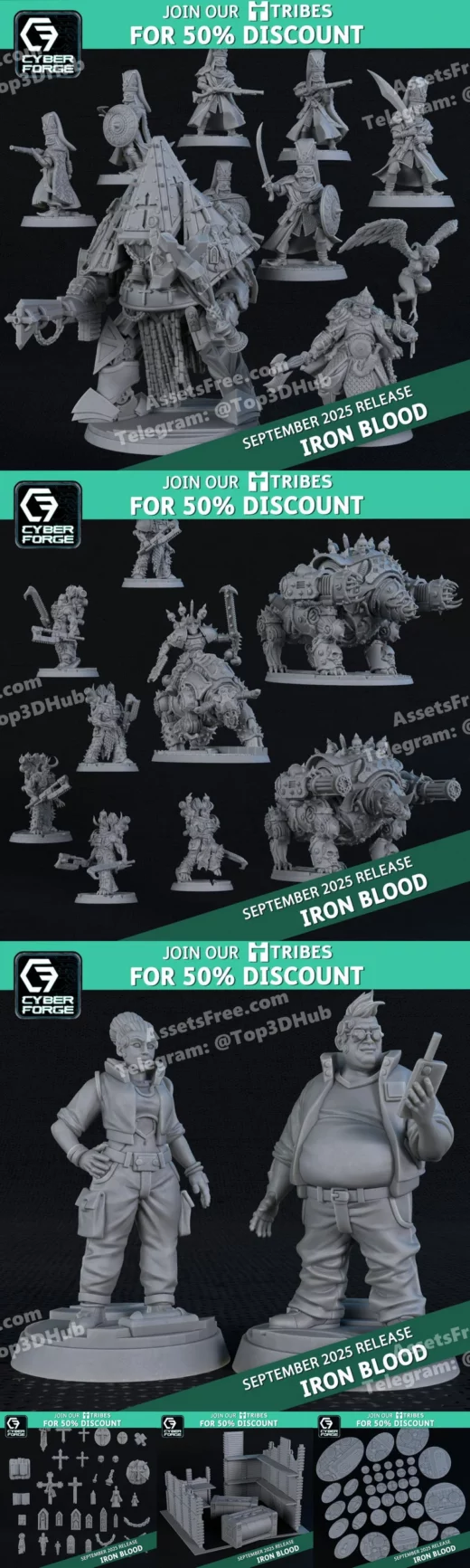Cyberforge 2025 09 Iron Blood