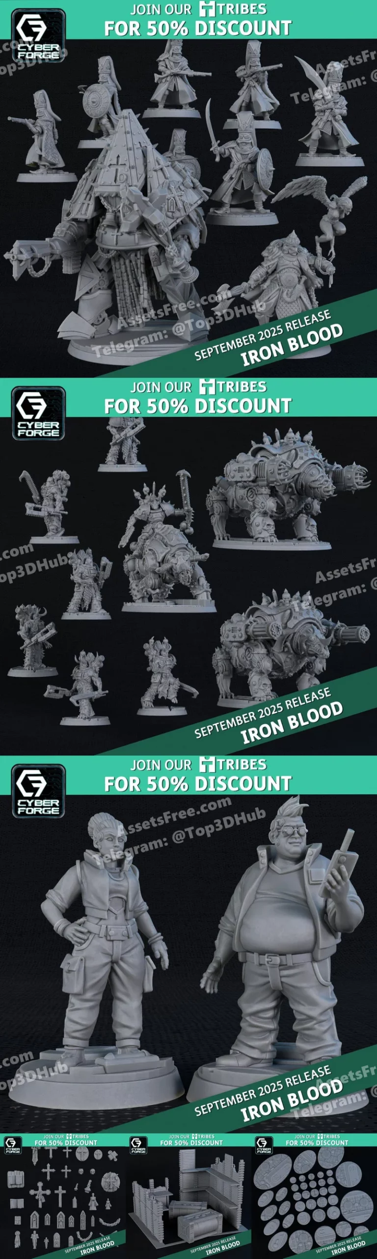 Cyberforge 2025 09 Iron Blood