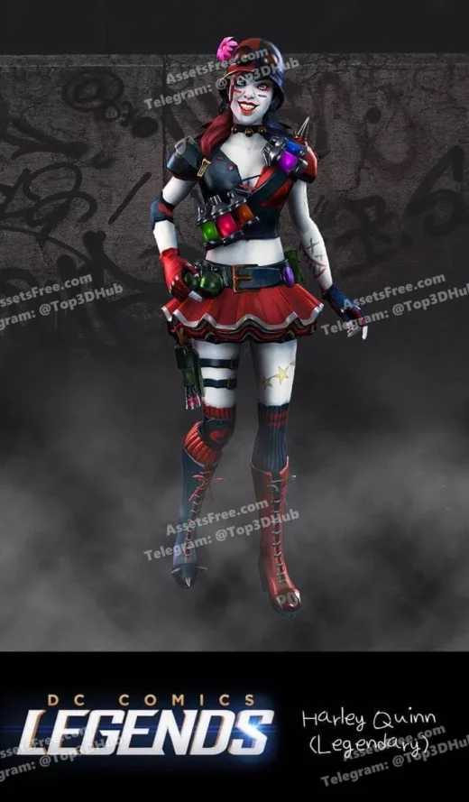 DCLegends HarleyQuinn Classic Legendary