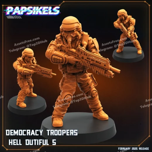 DEMOCRACY TROOPER HELL DUTIFUL
