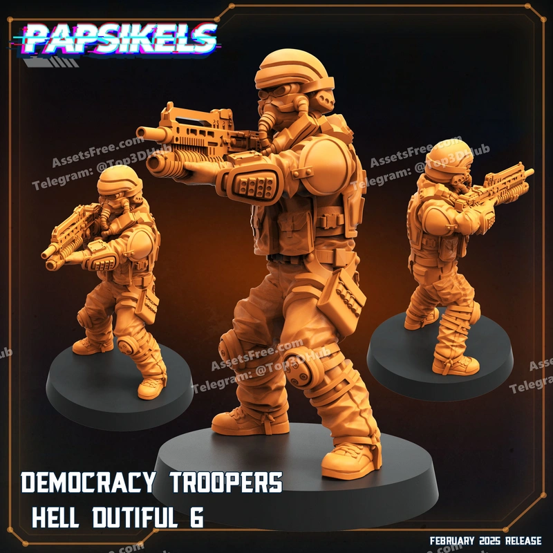DEMOCRACY TROOPER HELL DUTIFUL