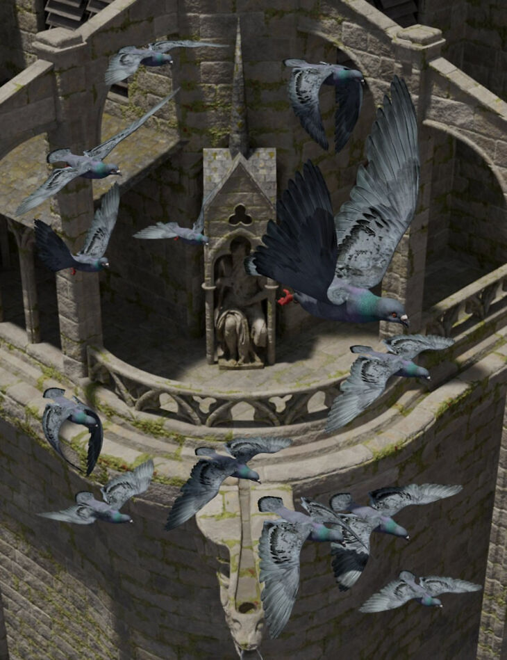 DS Flock Birds – STL 3D Print Model | AssetsFree.com DS Flock Birds