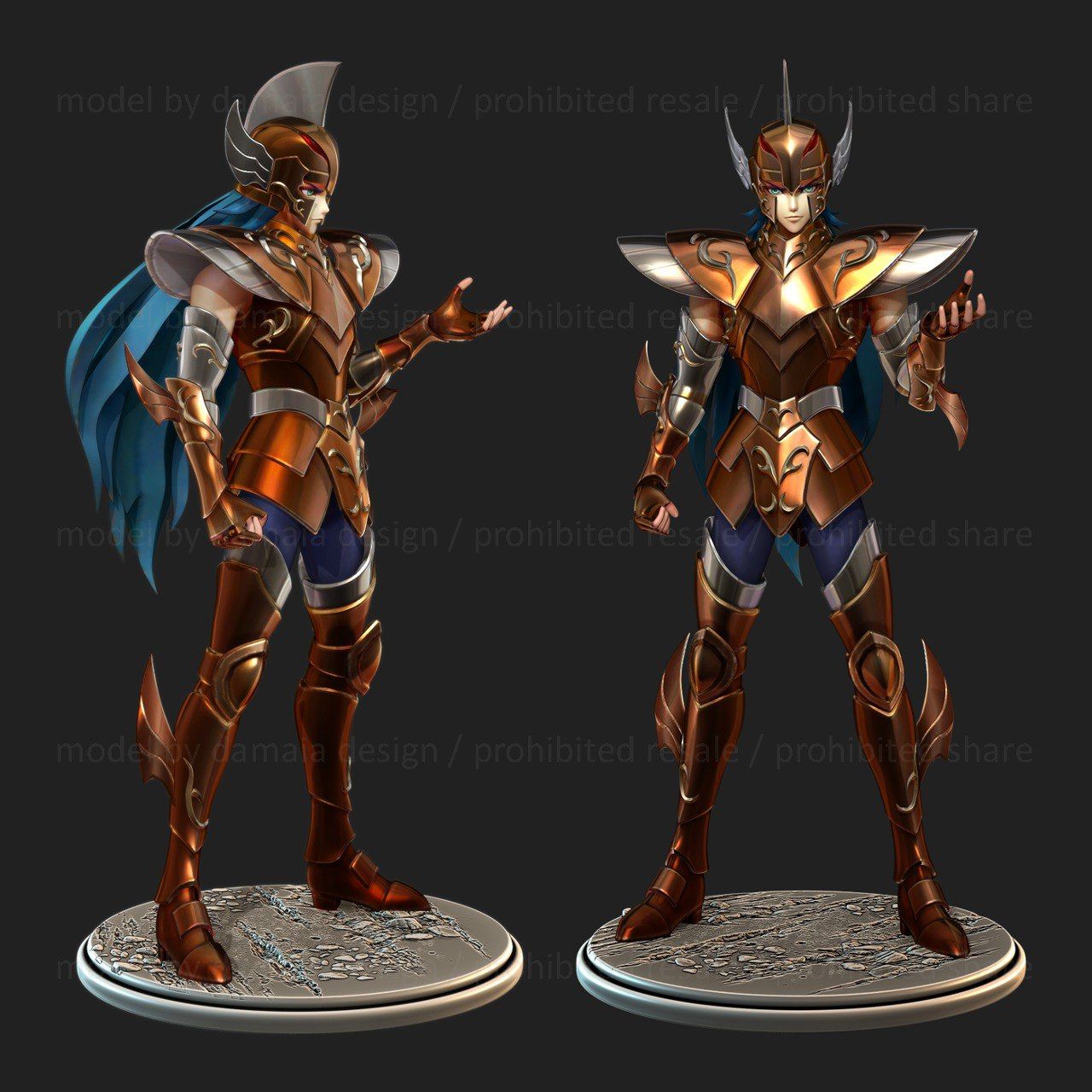 Damaia – Kanon Sea Dragon- Golden Warriors-1 – STL 3D Print Model | AssetsFree.com Damaia Kanon Sea Dragon Golden Warriors