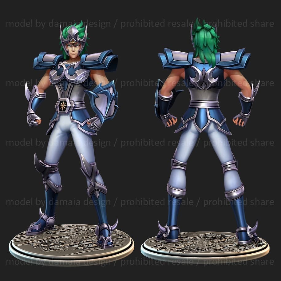 Damaia- Saint Seiya – Moses Whale-2 – STL 3D Print Model | AssetsFree.com Damaia Saint Seiya Moses Whale