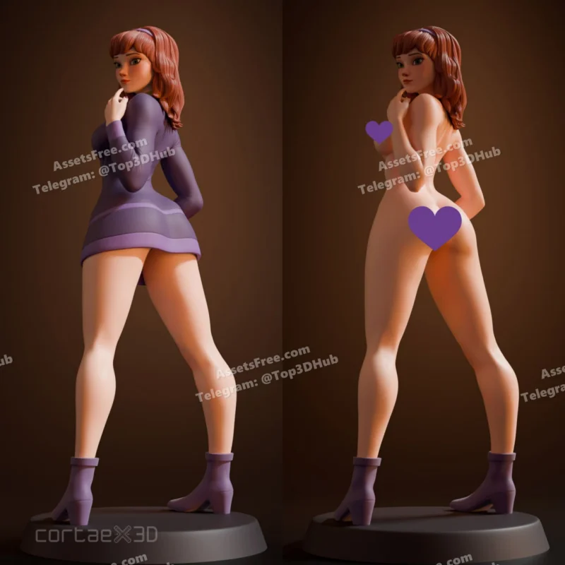 Daphne Blake Cosplay V1 – STL 3D Print Model | AssetsFree.com Daphne Blake Cosplay V1