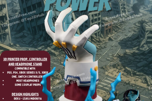 Deku hands of power mas fuego 3d productions oct 2025
