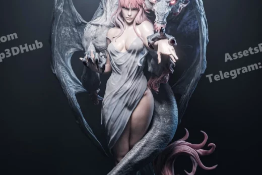 Dragon Lady 3D Print