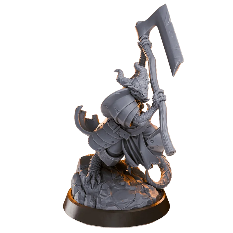 Drizan Axeheir – STL 3D Print Model | AssetsFree.com Drizan axeheir