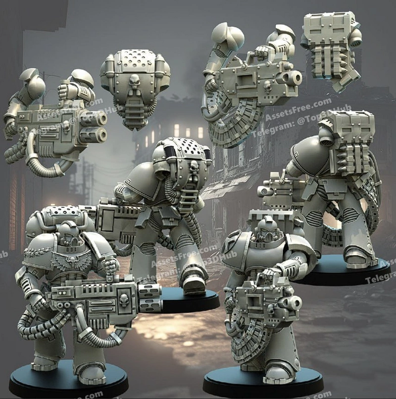Eagle Armor Space Troopers – STL 3D Print Model | AssetsFree.com Eagle armor space troopers