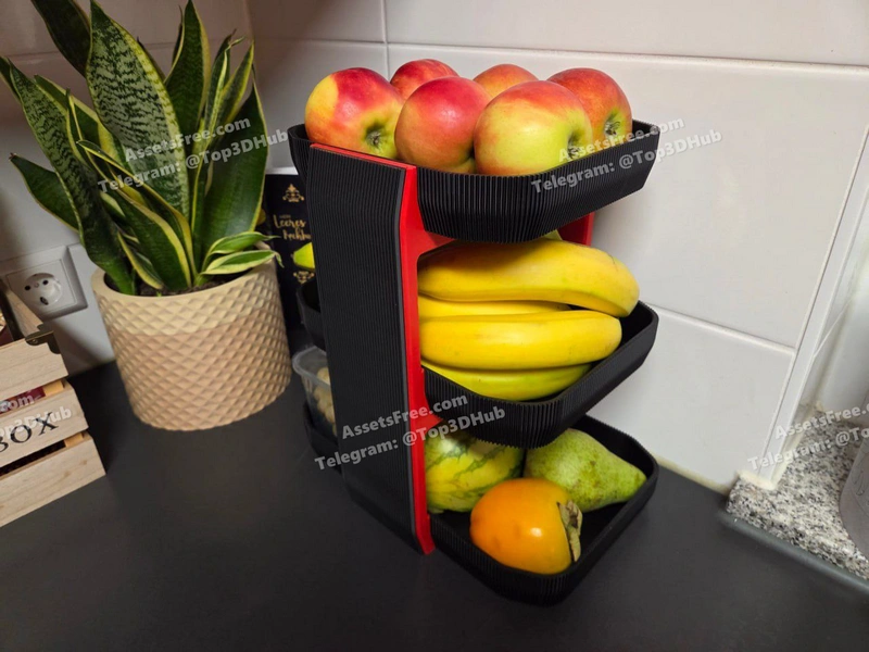 Etagere – STL 3D Print Model | AssetsFree.com Etagere