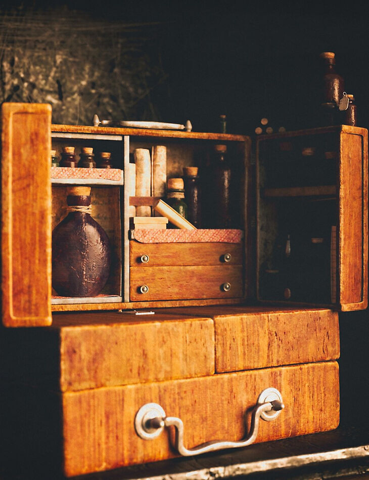 Fn vintage medical kit