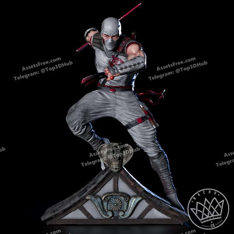 Fan Art Storm Shadow Statue