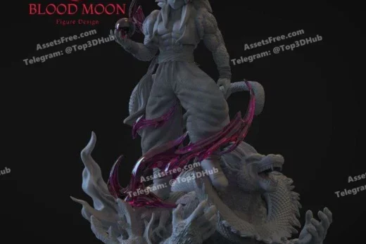 Gogeta SS4 @Studio Bloodmoon