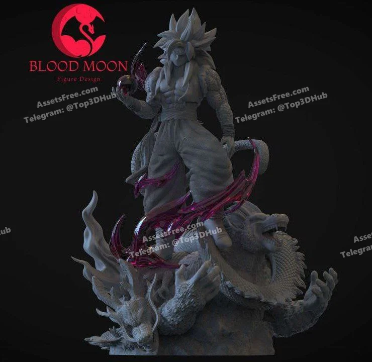 Gogeta SS4 @Studio Bloodmoon