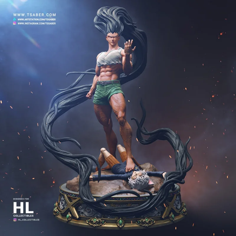 Gon hunter-x – STL 3D Print Model | AssetsFree.com Gon hunter x