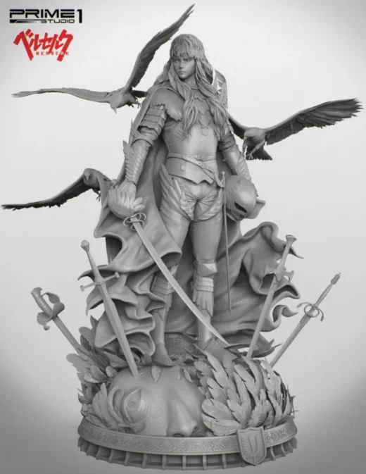 Griffith the White Hawk Berserk 3d Print Statue
