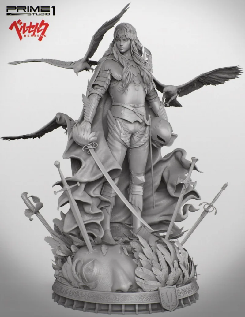 Griffith the White Hawk – Berserk 3d Print Statue – STL 3D Print Model | AssetsFree.com Griffith the White Hawk Berserk 3d Print Statue