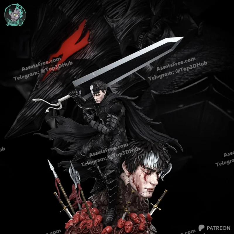 Guts (Berseker Armor) – Kaidan3D – STL 3D Print Model | AssetsFree.com Guts (Berseker Armor) Kaidan3D