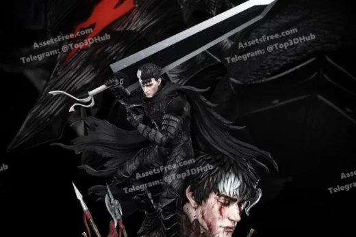 Guts (Berseker Armor) Kaidan3D