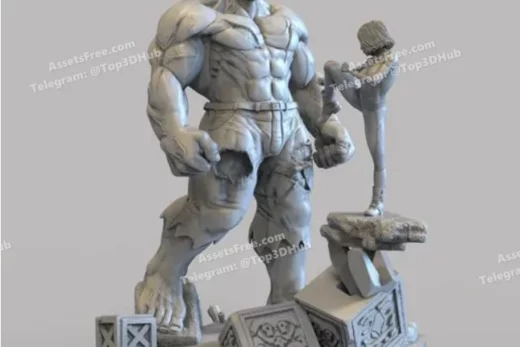 HULK CON TIA ALITA BATTLE ANGEL