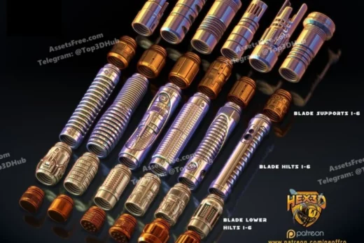 Hex3D SaberPack