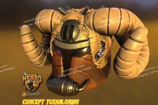 Hex3D TuskalorianConcept Helmet