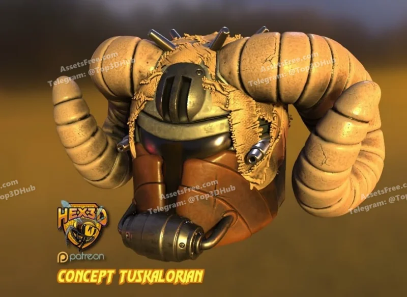 Hex3D TuskalorianConcept Helmet