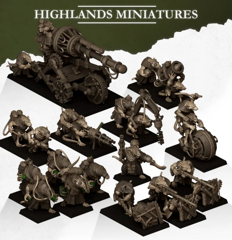 Highlands Miniatures 2025 May Vermin Technologies