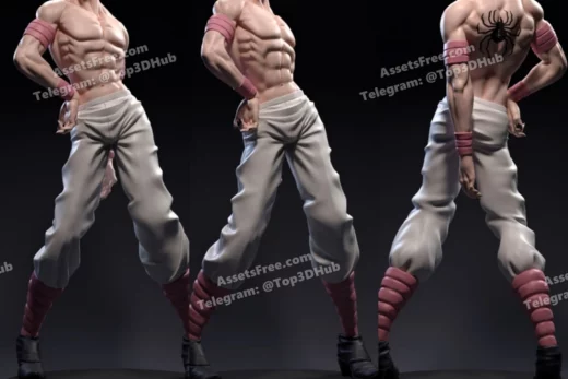 Hisoka stl @stl for home