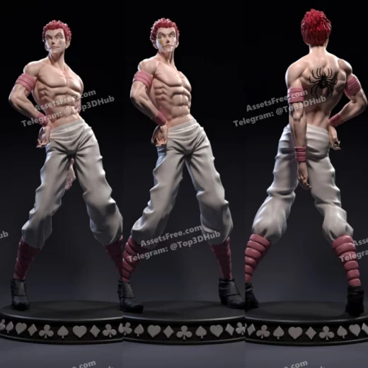 Hisoka stl @stl for home
