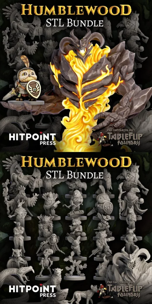 Hit Point Press Humblewood Full Miniature Bundle