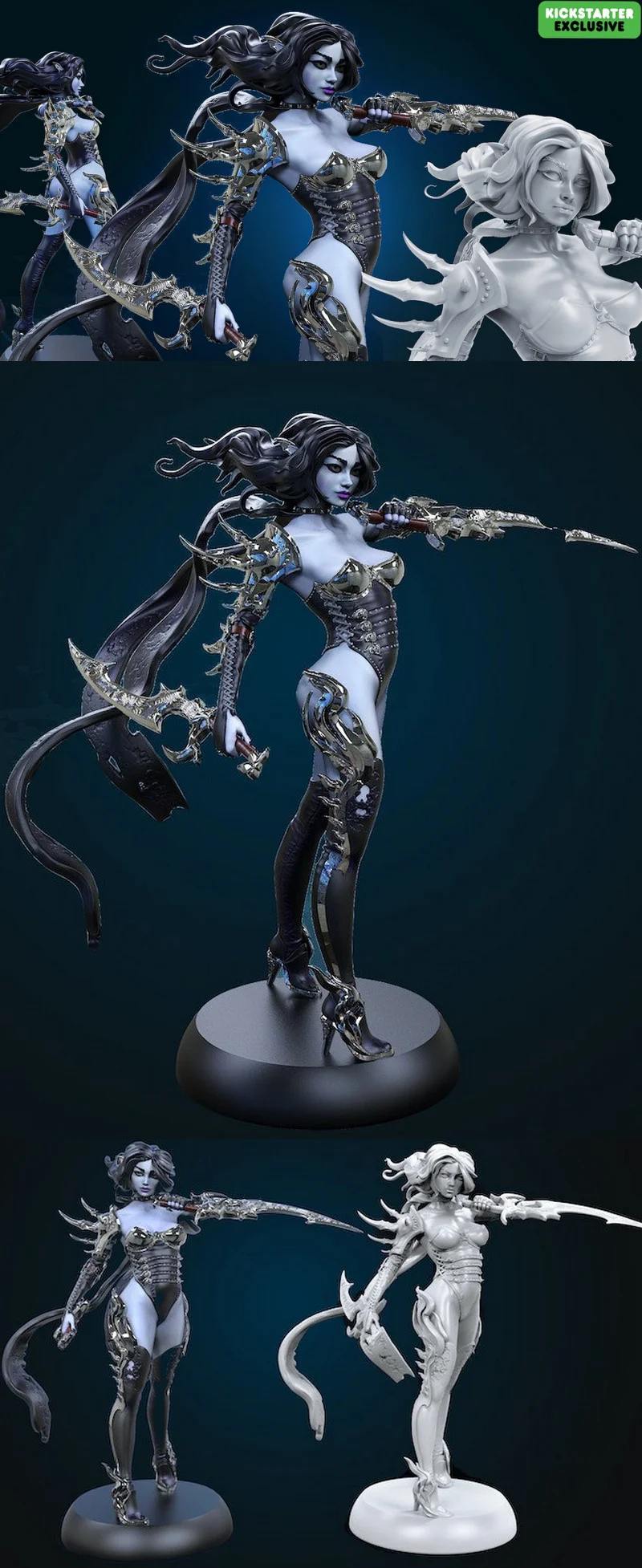 Hold My Miniatures Dark Elf Assassin