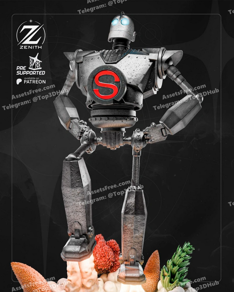 IRON GIANT 3D PRINT – STL 3D Print Model | AssetsFree.com IRON GIANT 3D PRINT