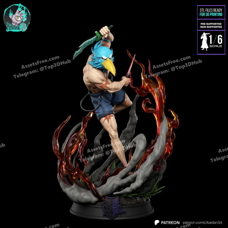 Kaidan – Sunraku – STL 3D Print Model | AssetsFree.com Kaidan Sunraku