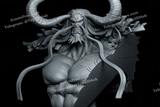 Kaido One Piece Bust