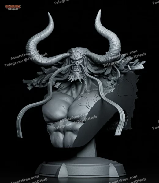Kaido One Piece Bust