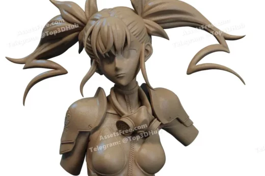Kikoru Shinomiya Bust 3D Print