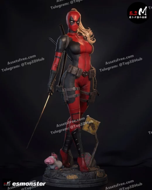 Lady Deadpool + NSFW ES Monster