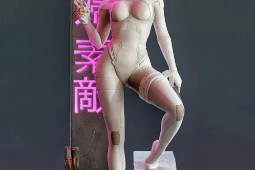 MCM3D Scarlett Motoko Ghost Shell