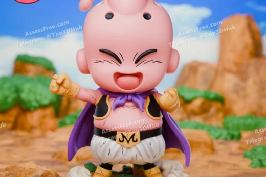Majin Buu Chibi Land Figures