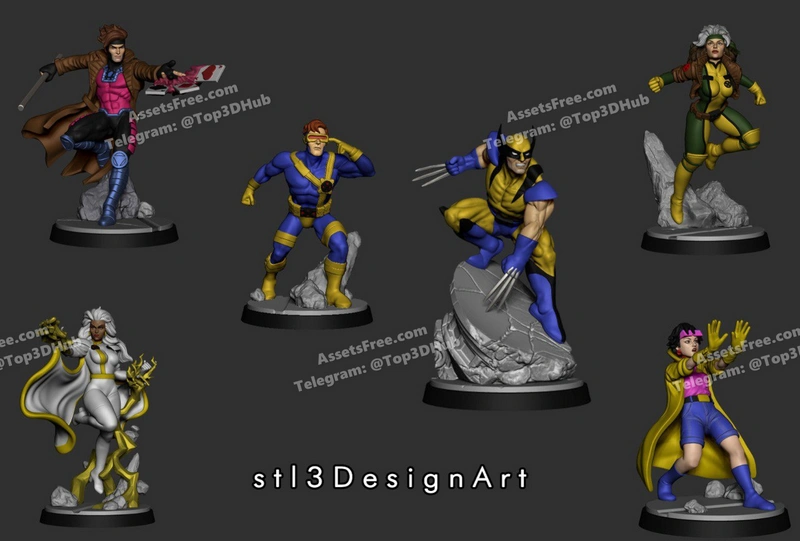 Marvel Crisis Protocol 90s X Men